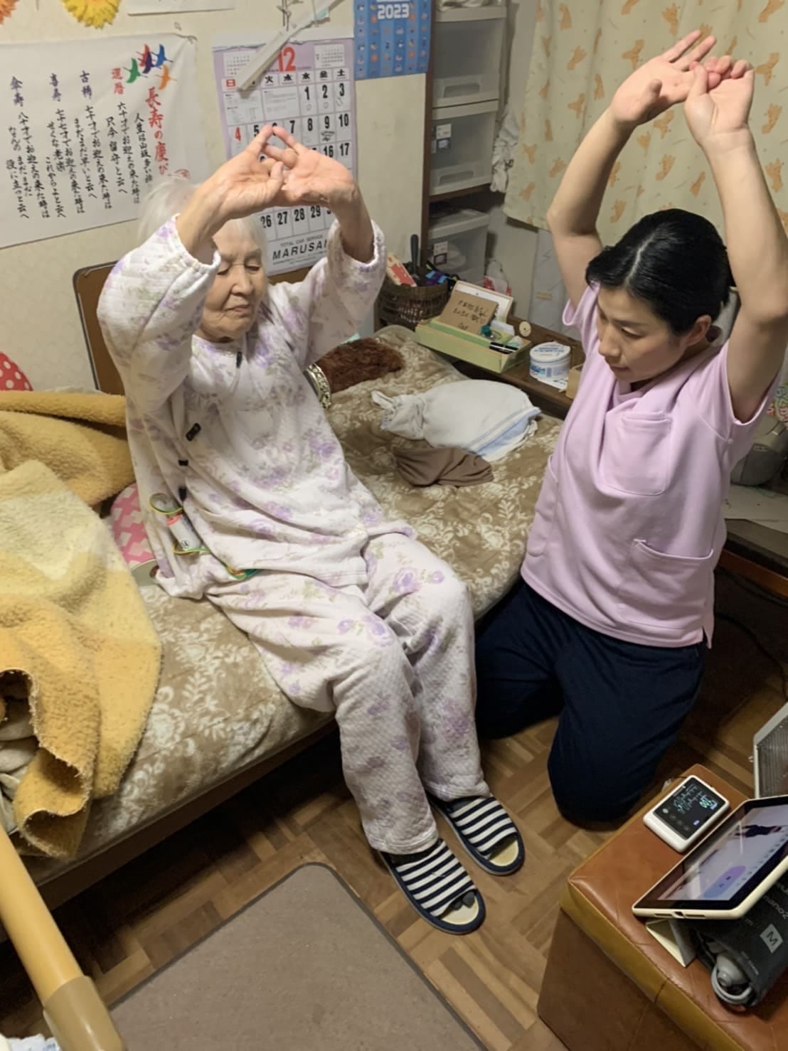 訪問看護の様子その2